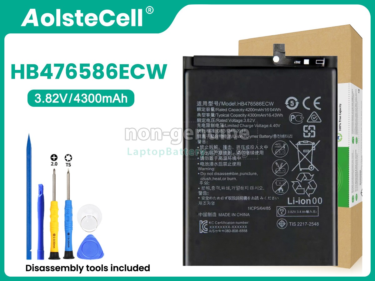 replacement Honor HB476586ECW battery