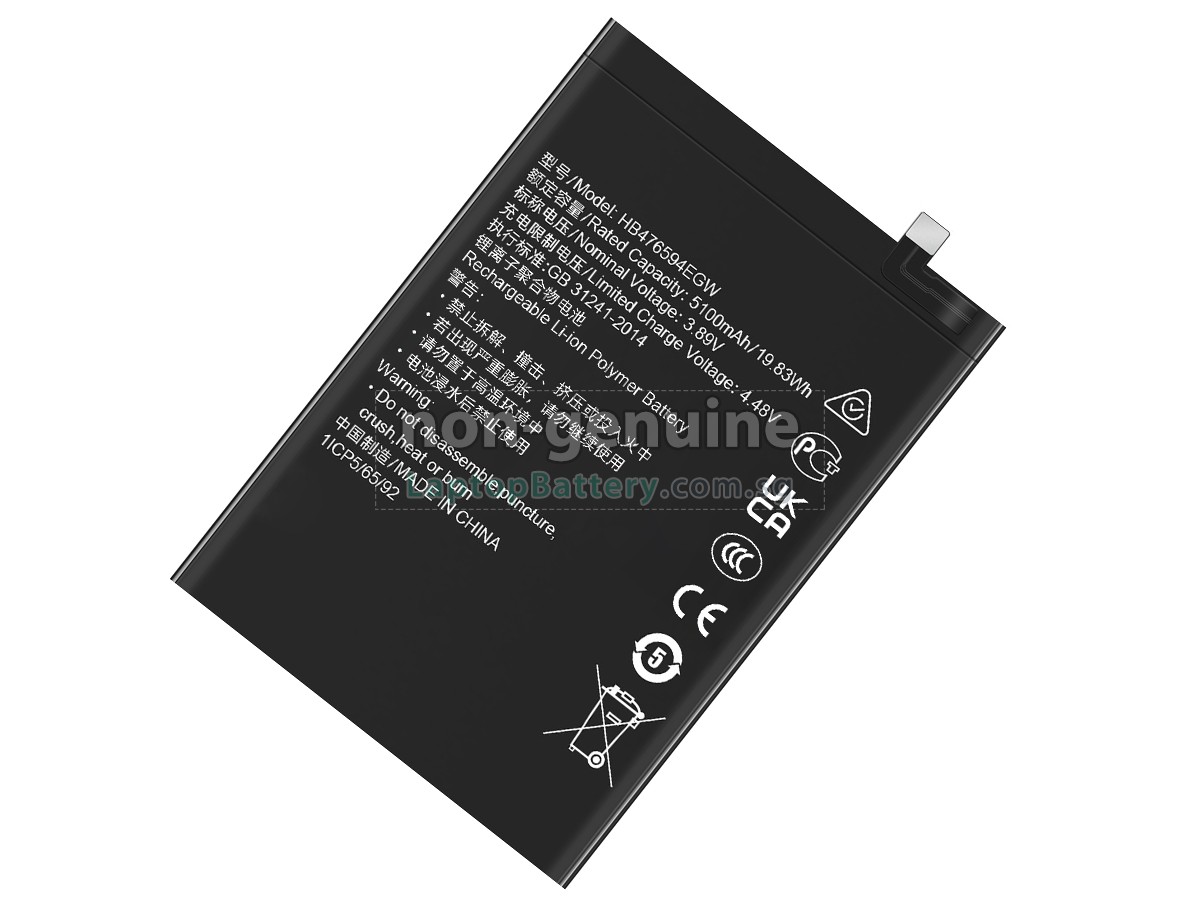 replacement Honor HB476594EGW battery