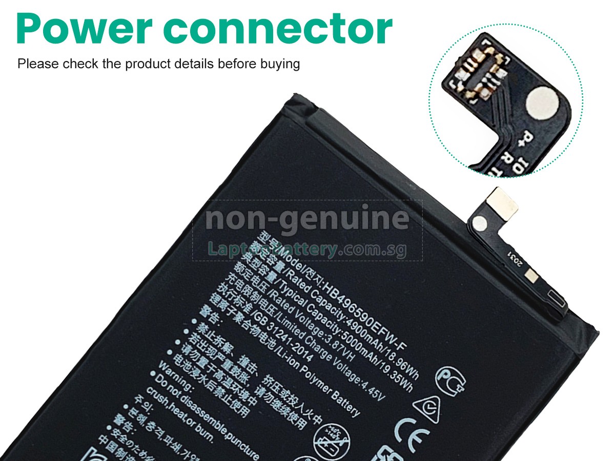 replacement Honor X6 battery