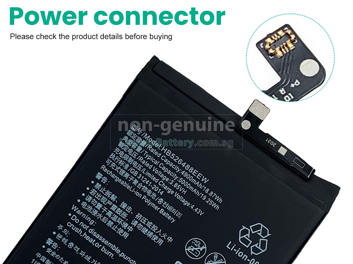 replacement Honor 10X LITE battery