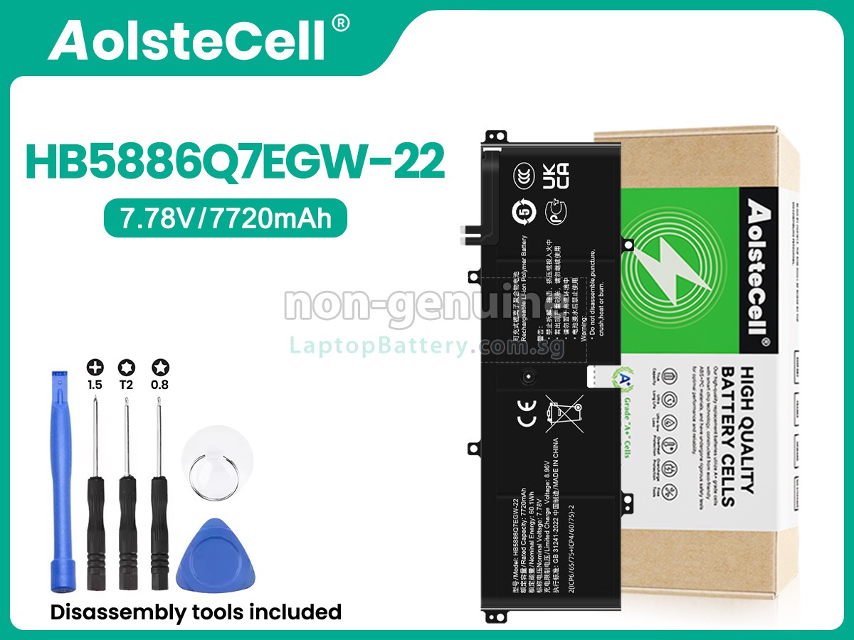 replacement Honor HB5886Q7EGW-22 battery