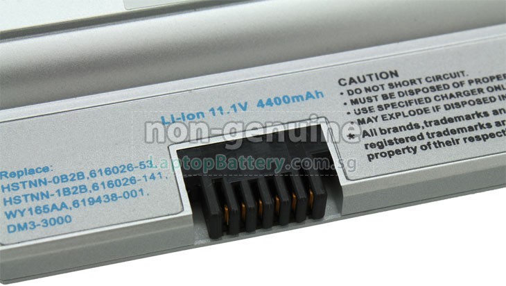 Battery for HP WY165AA_ABB laptop