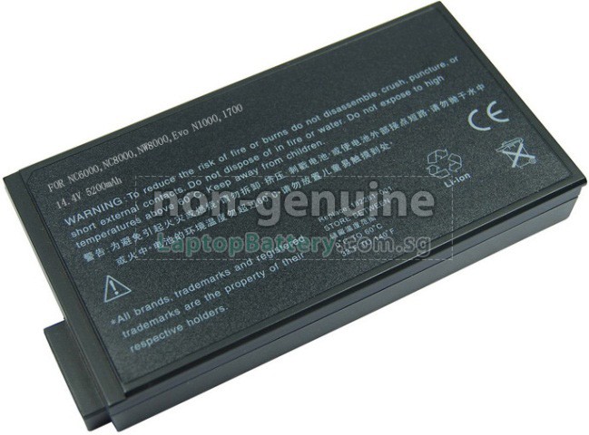 Battery for Compaq Evo N800V laptop