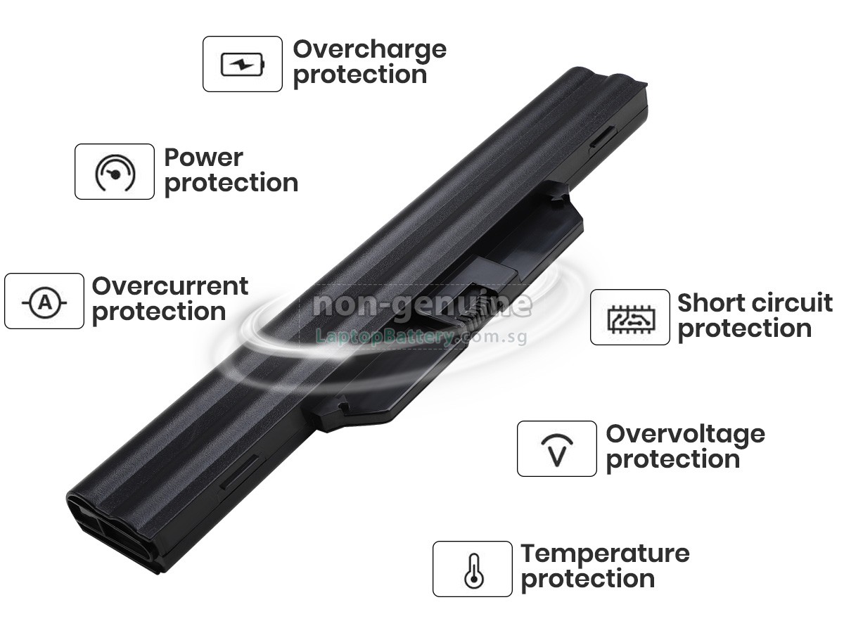 replacement HP Compaq 491278-001 battery