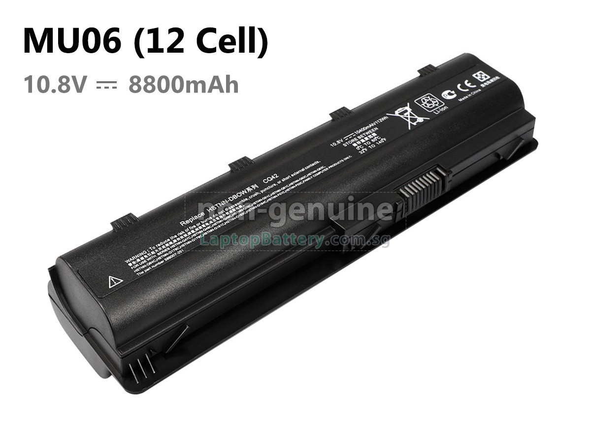 replacement Compaq Presario CQ56-100 battery