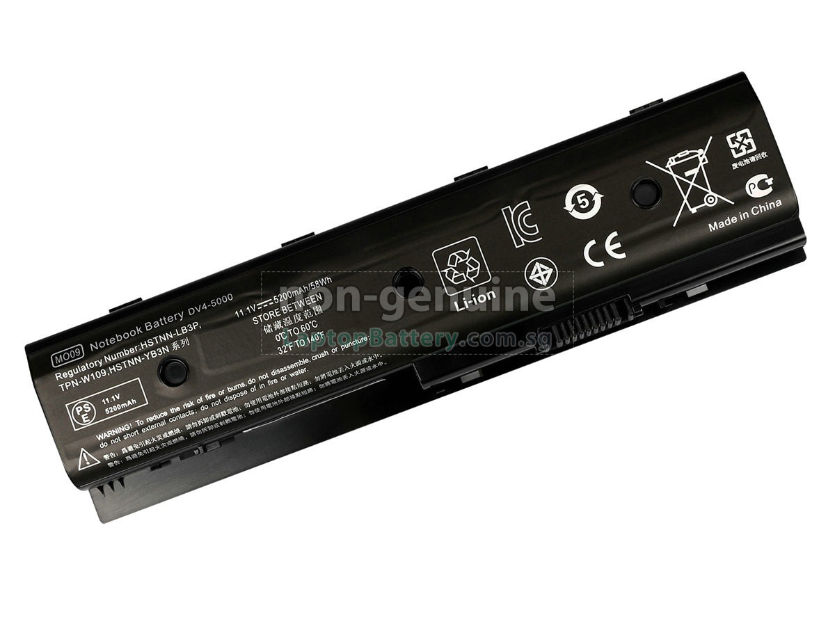 replacement HP Envy DV6-7201EG battery