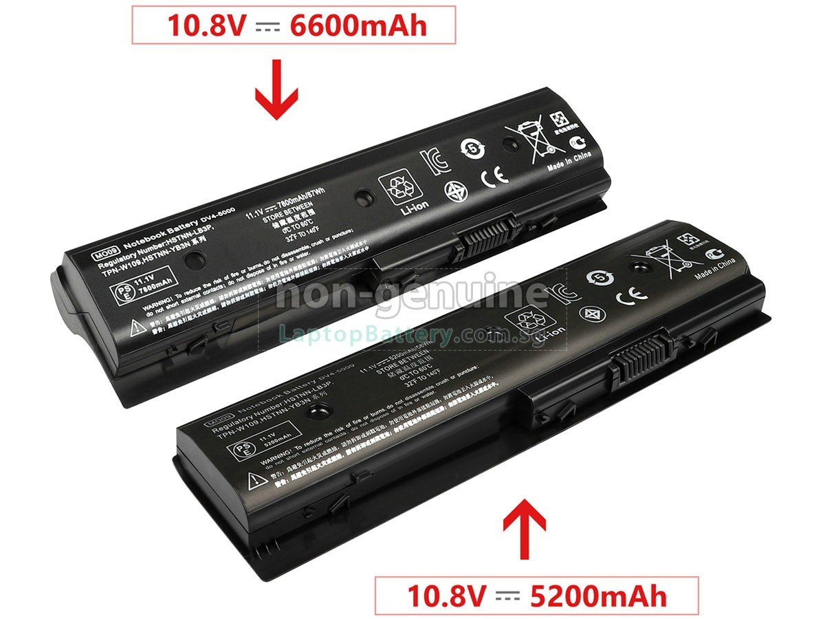 replacement HP HSTNN-OB3N battery