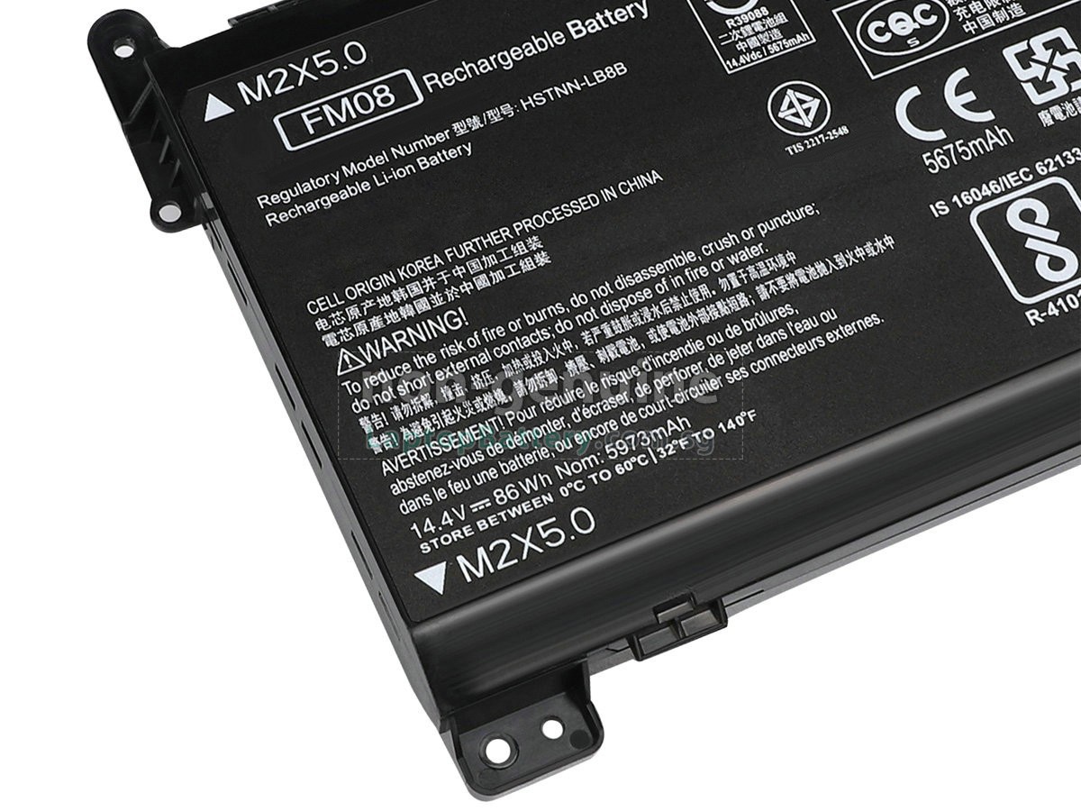 replacement HP Omen 17-AN054TX battery