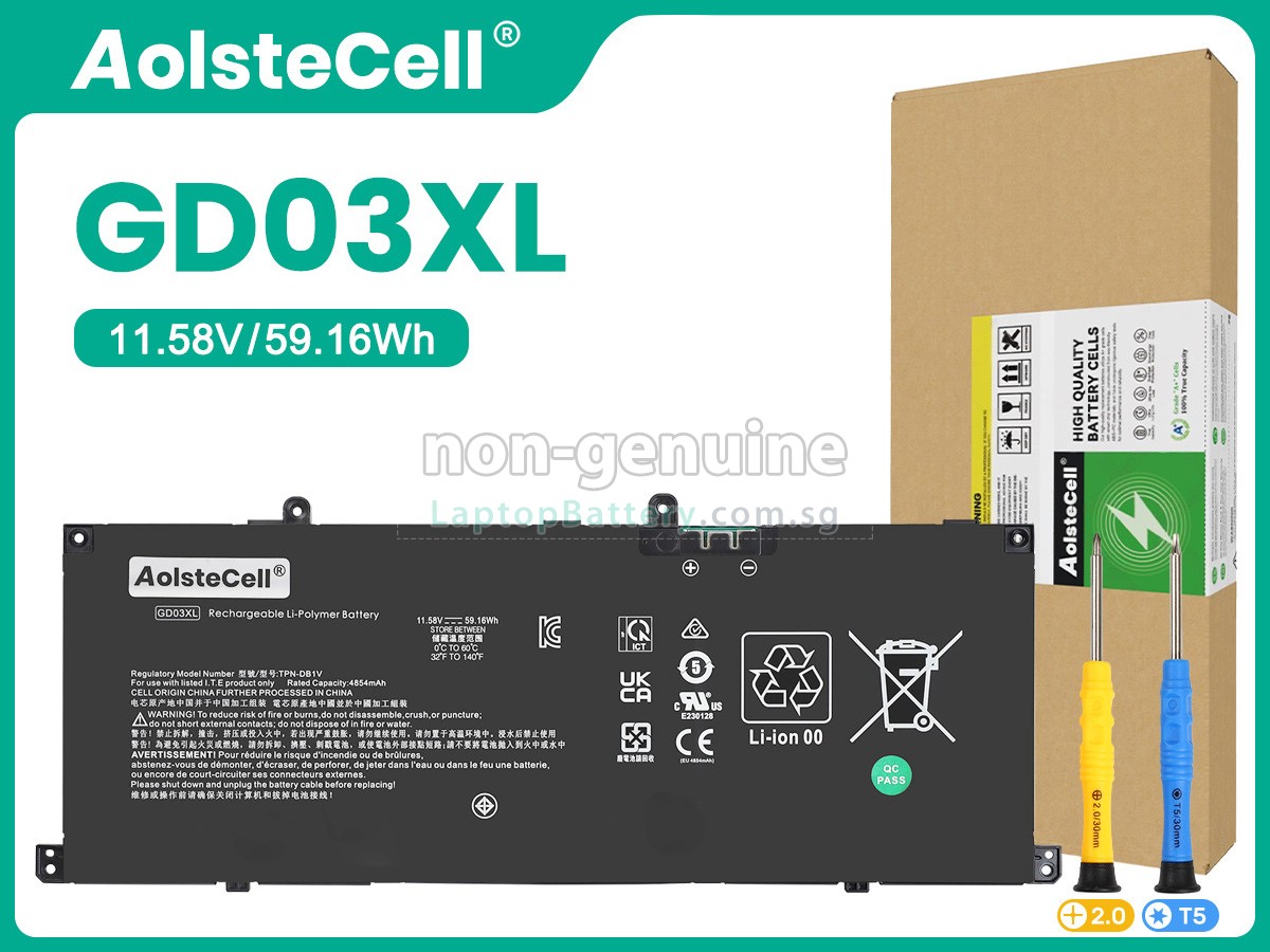 replacement HP OmniBook X FLIP 14-KC0006NE battery