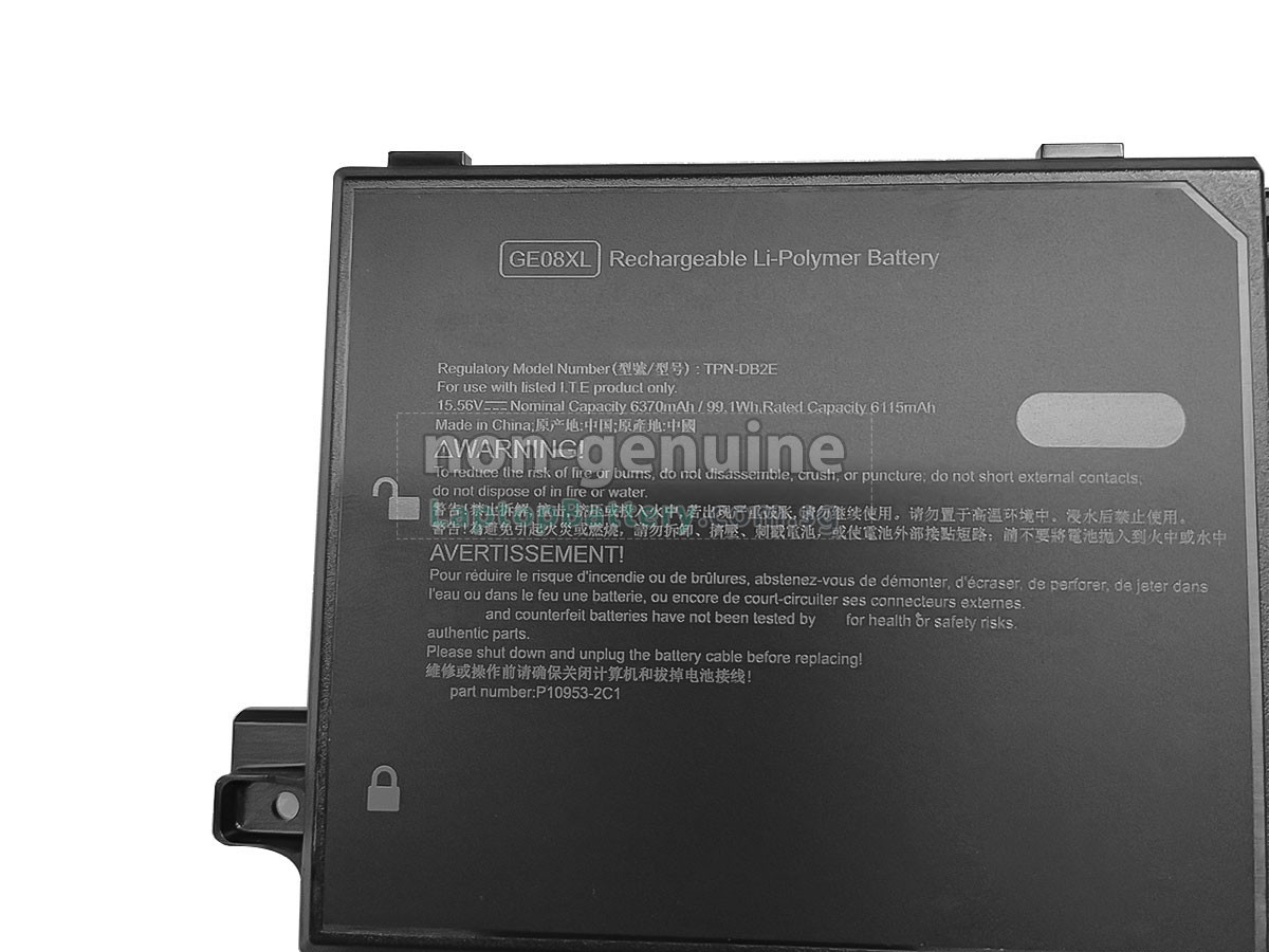 replacement HP ZBG1I18 U7 265HX 18 C2EP3PT battery