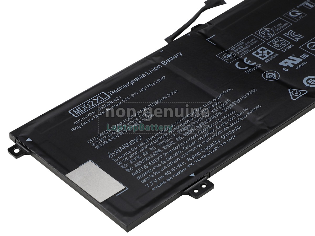 replacement HP Chromebook X360 12B-CA0002NO battery