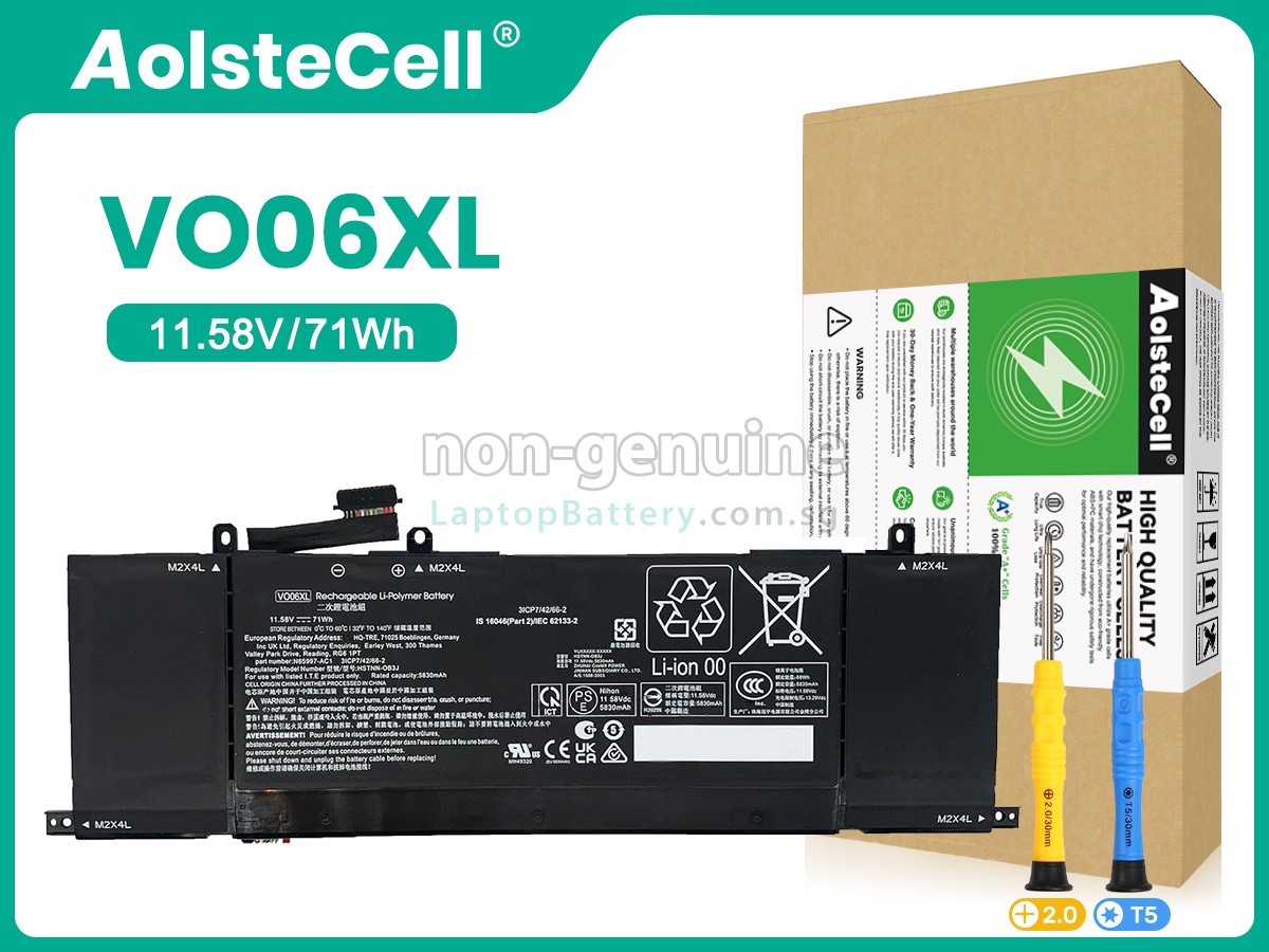 replacement HP Omen TRANSCEND 14-FB1989NZ battery