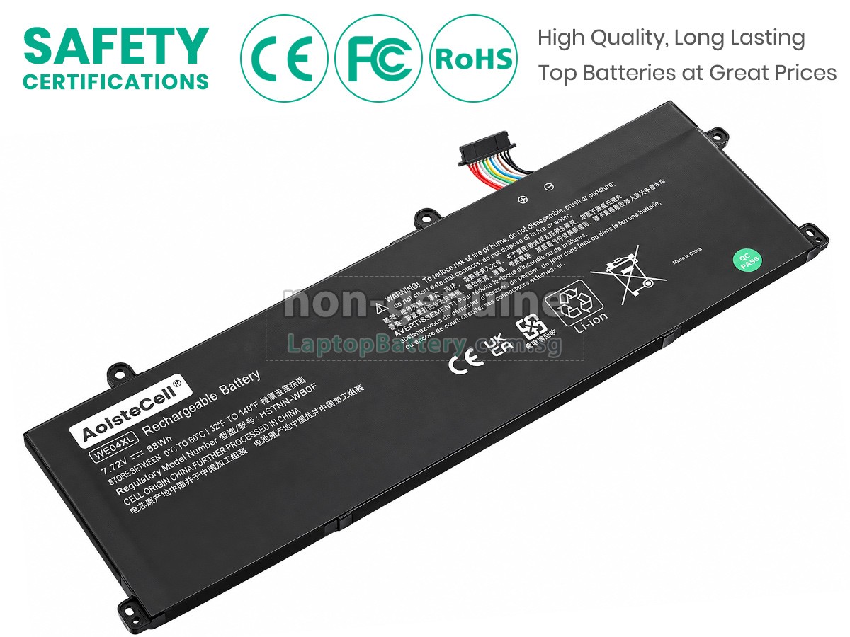 replacement HP Pavilion Plus 14-EW0009TU battery