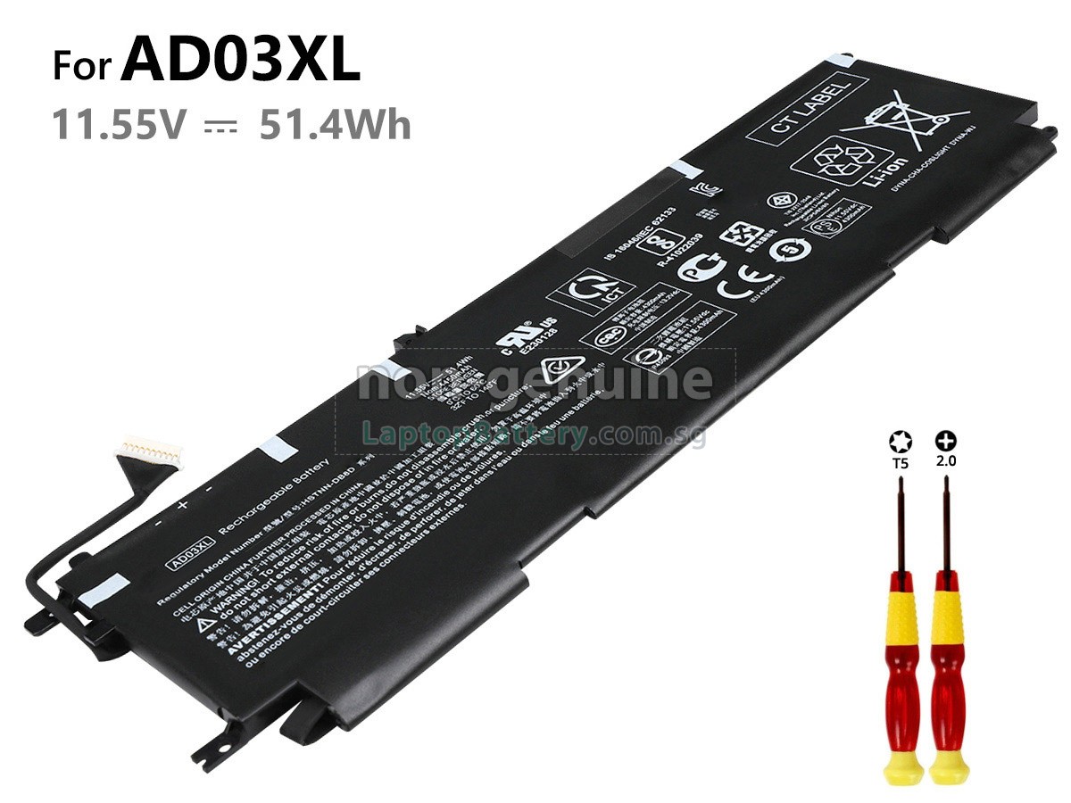 replacement HP Envy 13-AD029TX battery