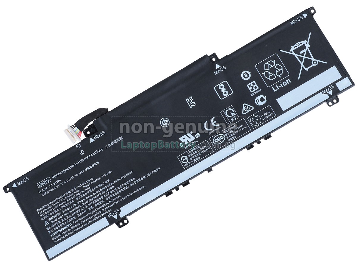 replacement HP Envy X360 13-AY0802NO battery