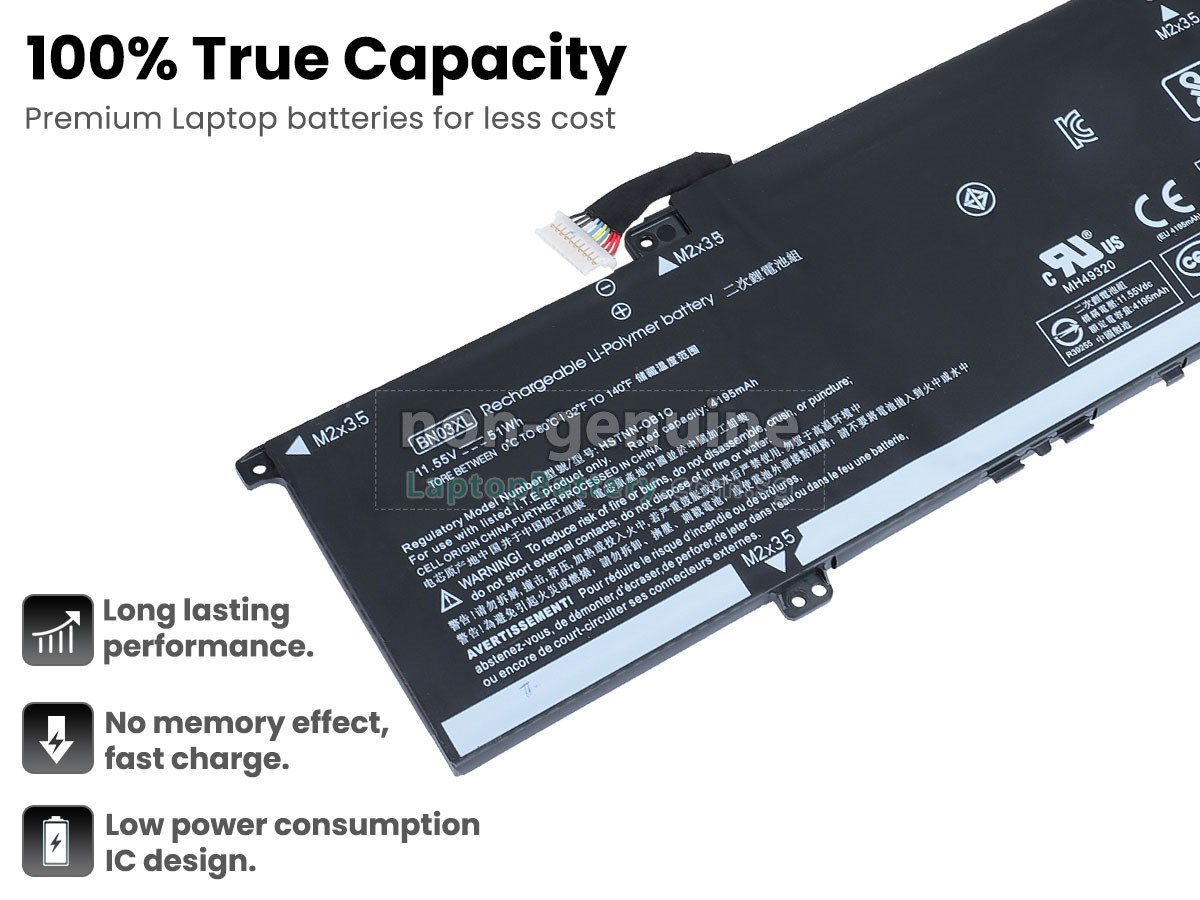 replacement HP Envy X360 Convertible 15M-ED1013DX battery