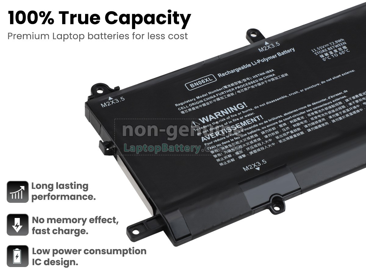 replacement HP Spectre X360 Convertible 15-EB1000NO battery