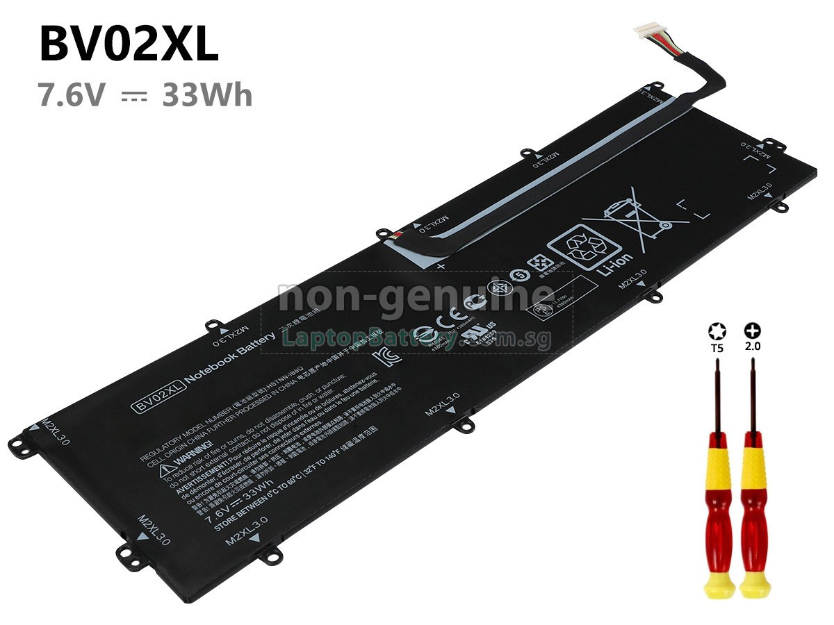 replacement HP Envy X2 13-J071NZ battery