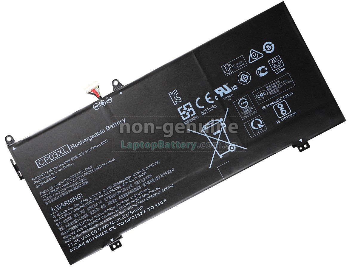 replacement HP Spectre X360 13-AE002NC battery