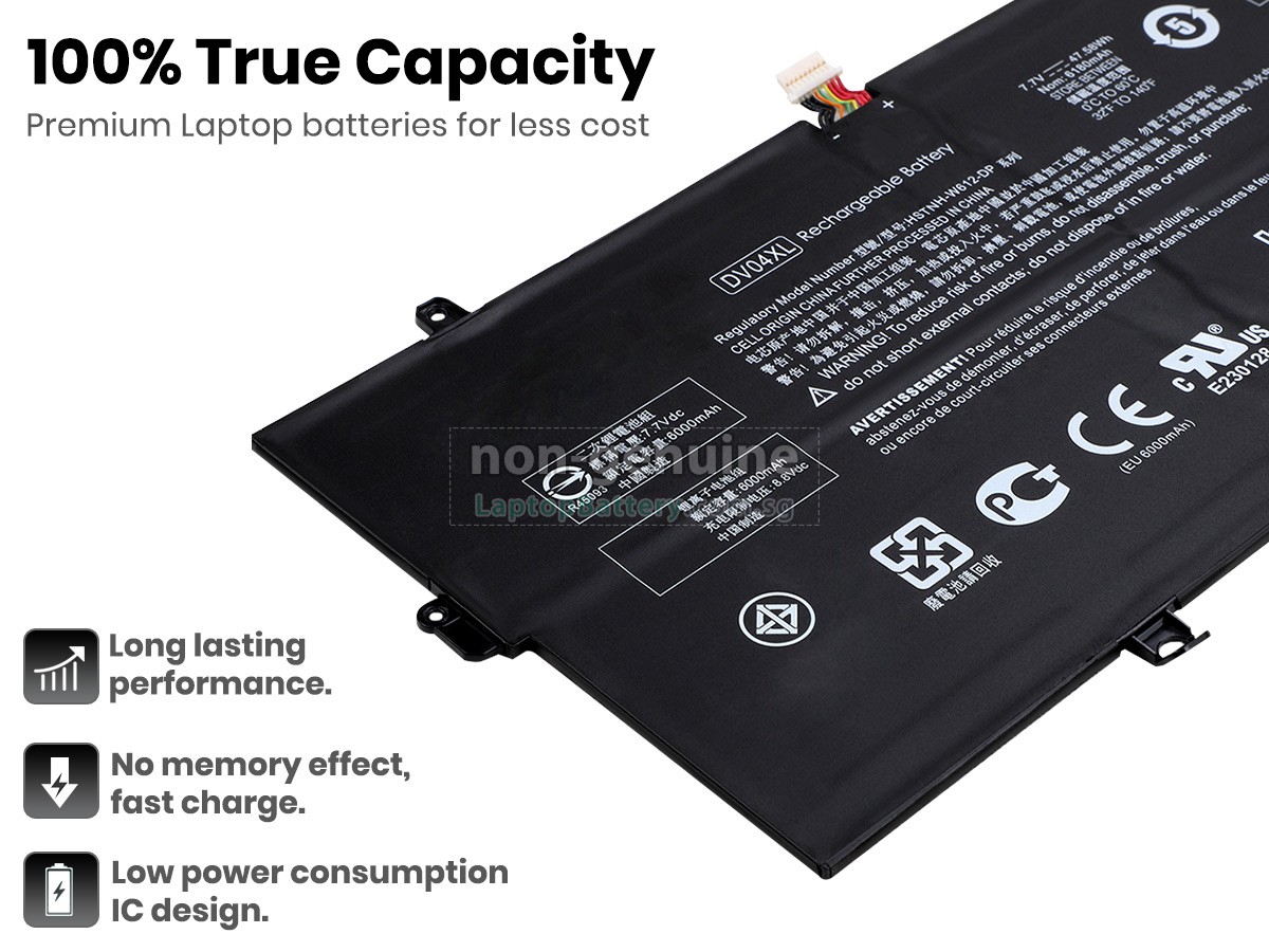 replacement HP DV04046XL battery