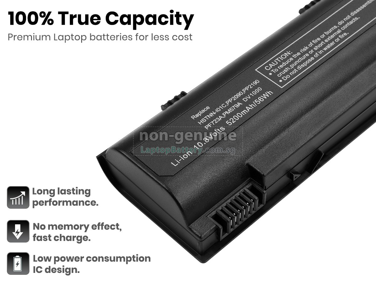 replacement Compaq Presario C554TU battery