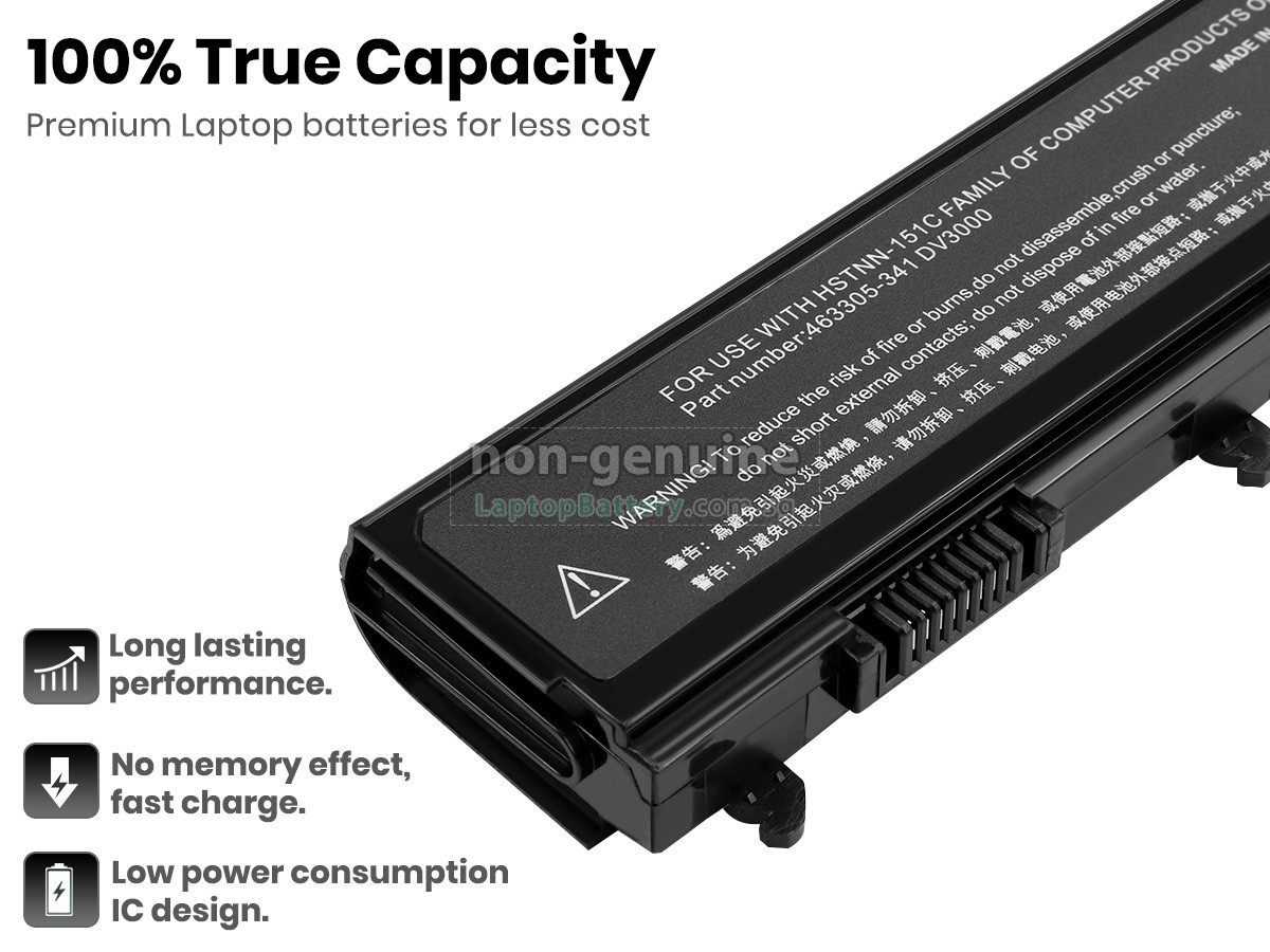 replacement HP HSTNN-CB71 battery