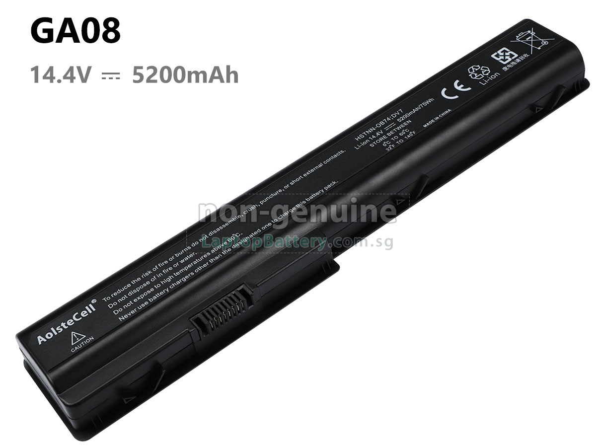replacement HP HDX X18-1255EE battery