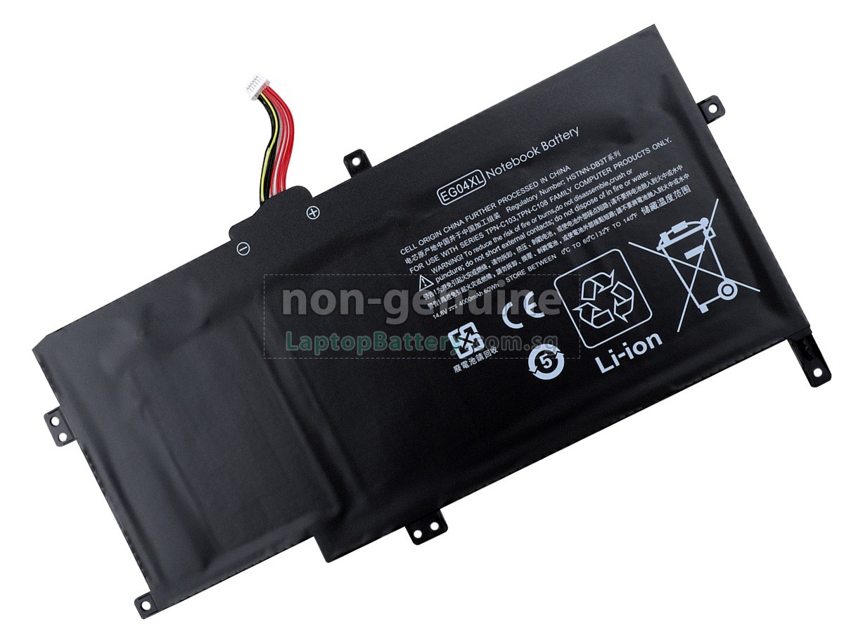 replacement HP Envy 6-1006TX battery