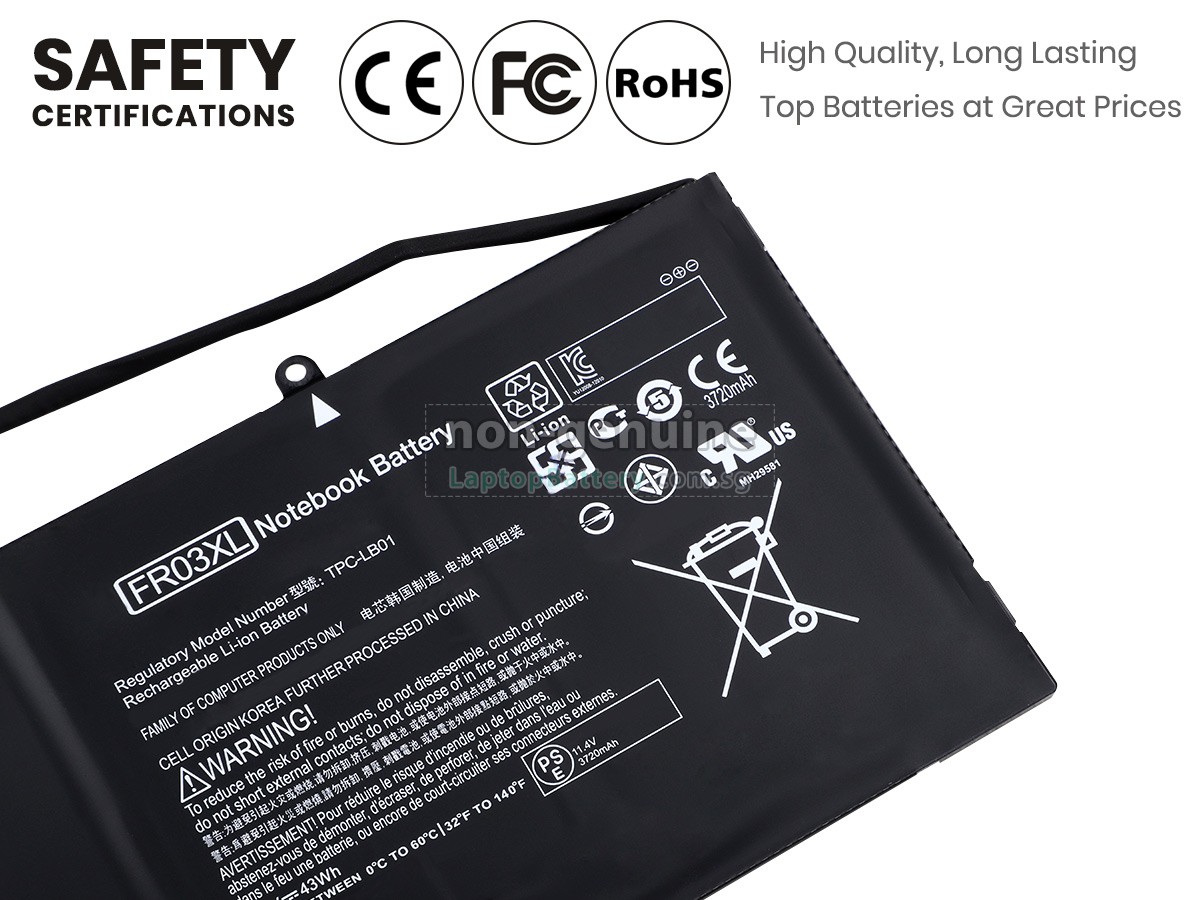 replacement HP Slate 17-L010 battery