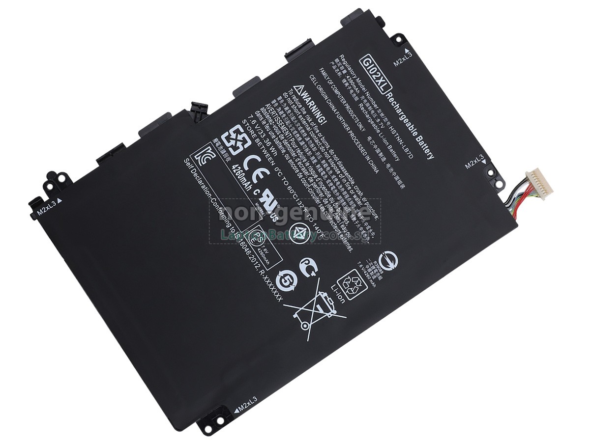 replacement HP Pavilion X2 12-B182NZ battery