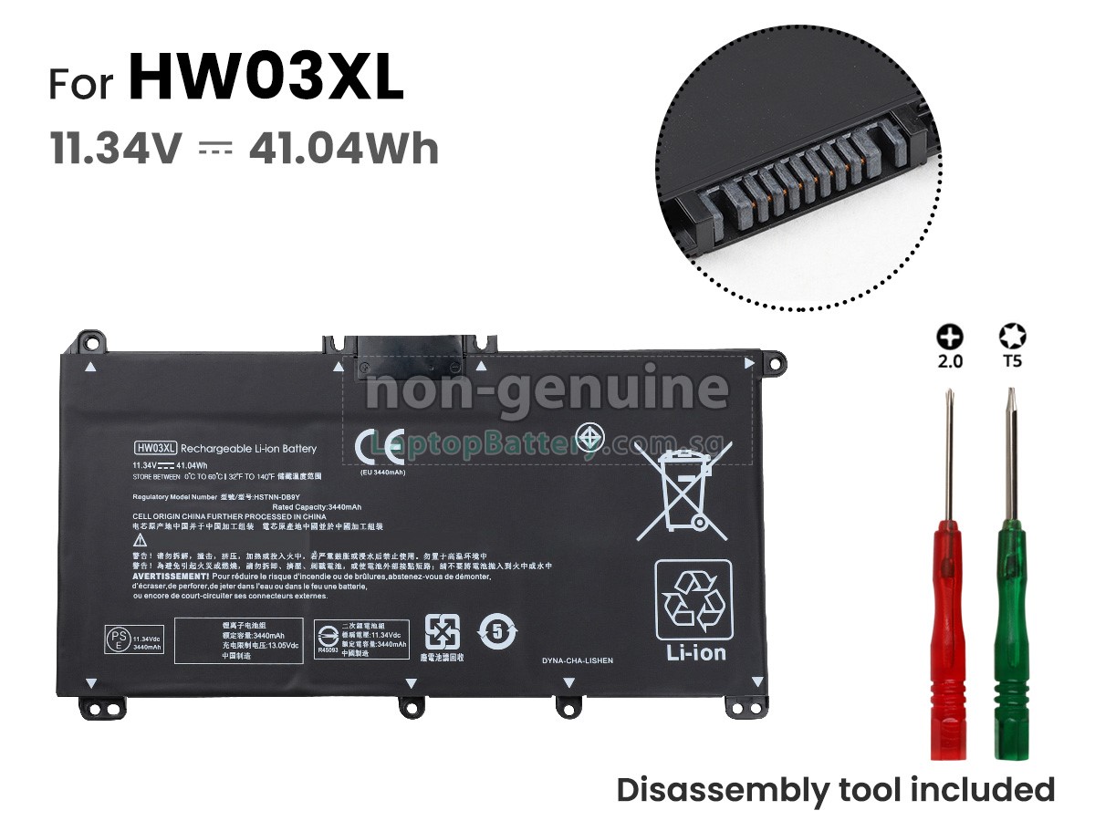 replacement HP Pavilion 15-EG0066NW battery