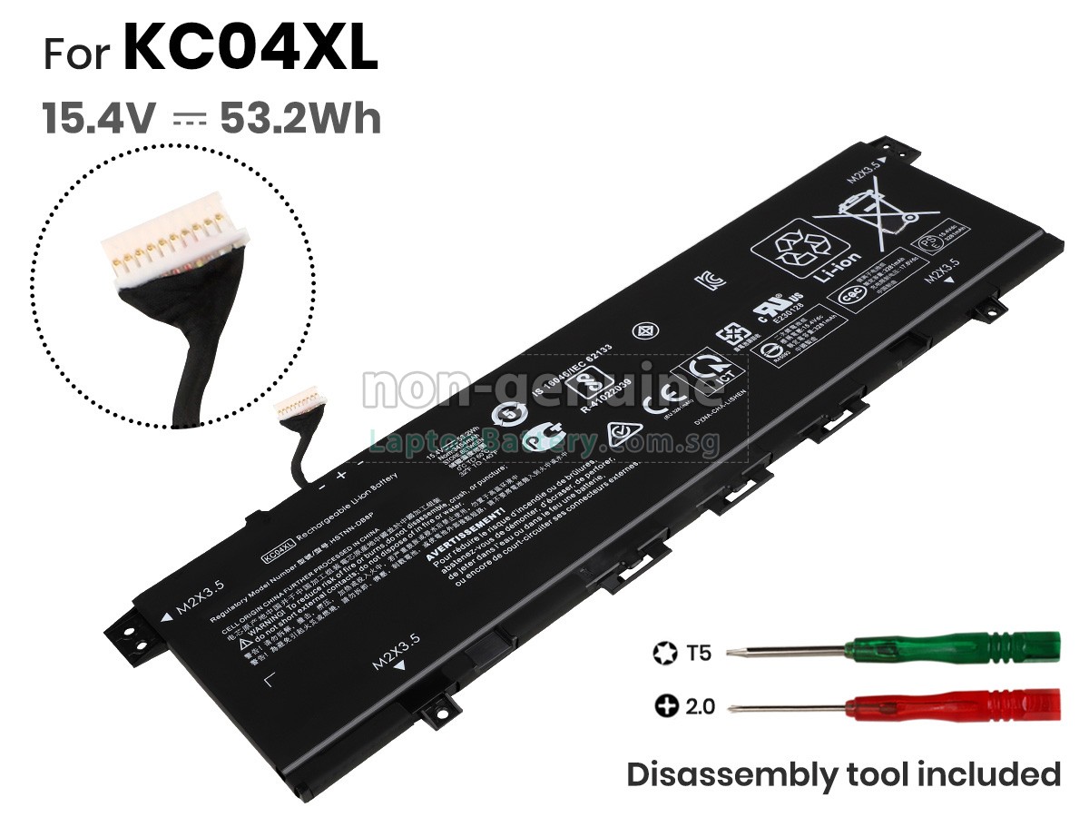 replacement HP Envy X360 13-AG0006NP battery