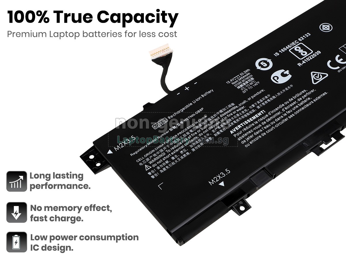 replacement HP Envy 13-AQ0007NA battery
