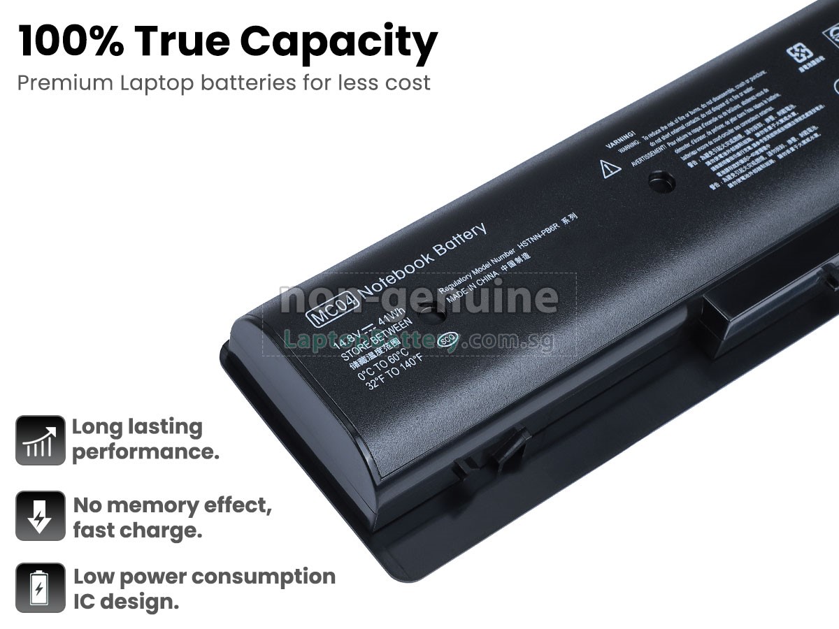replacement HP HSTNN-PB6L battery