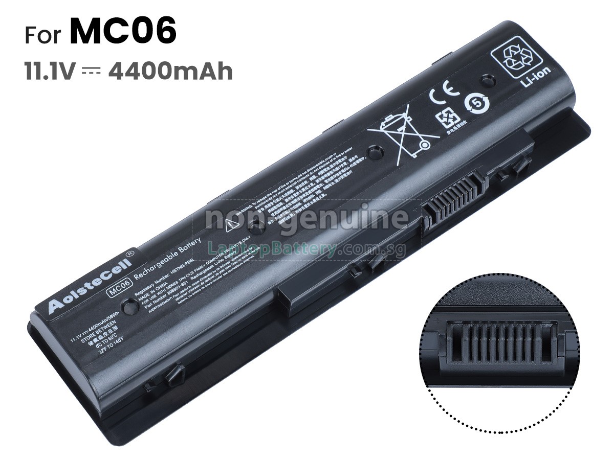 replacement HP Envy 17-R102UR battery