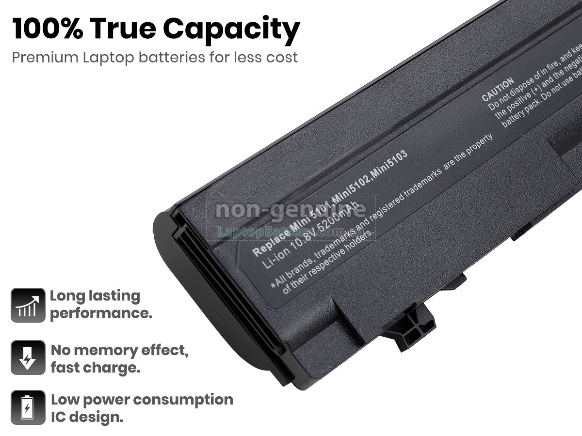 replacement HP Mini 5102 battery