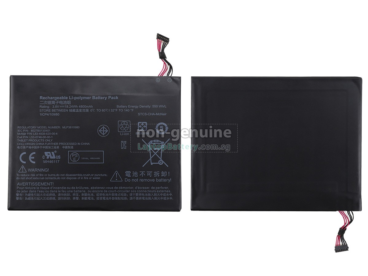 replacement HP 803187-001 battery