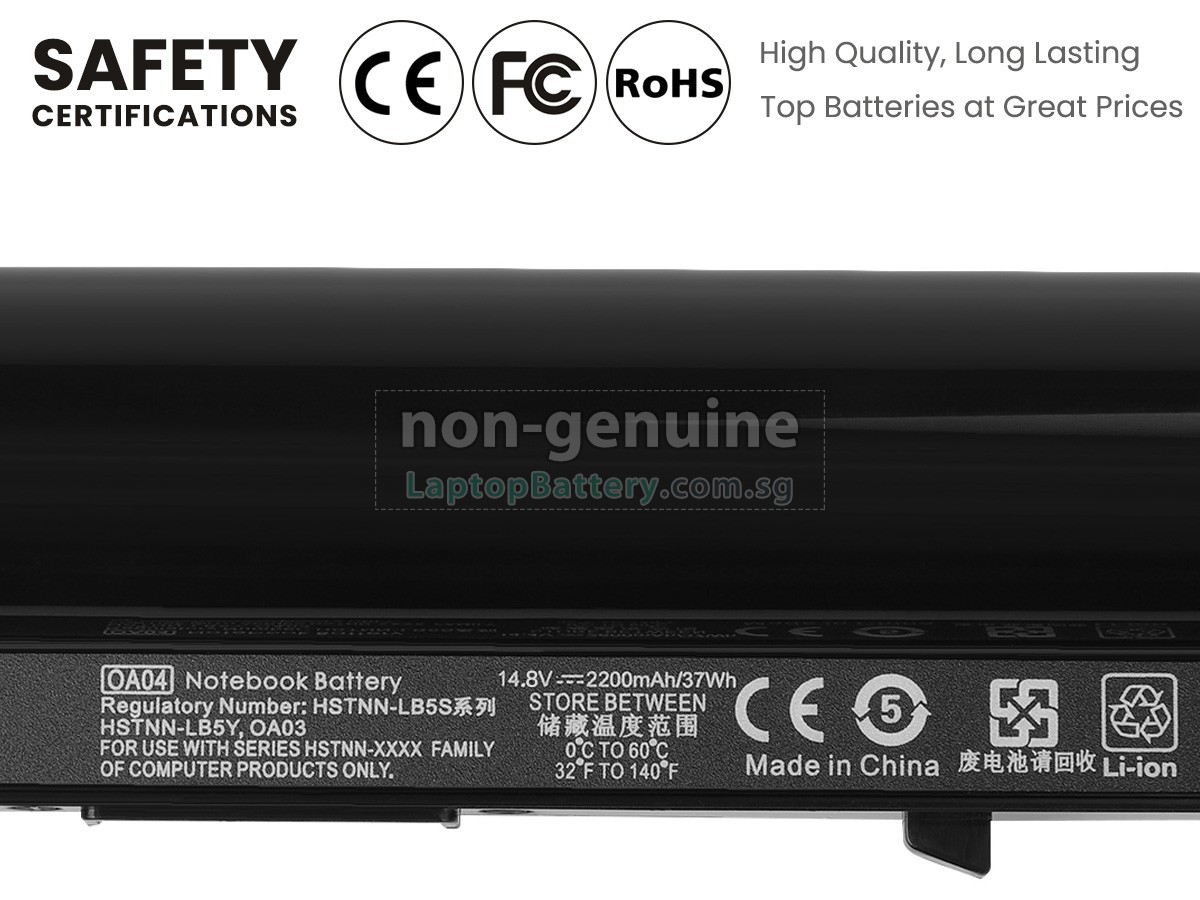 replacement HP Pavilion 15-D059SE TouchSmart battery
