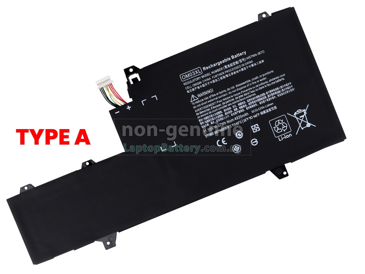replacement HP OM03057XL-PL battery