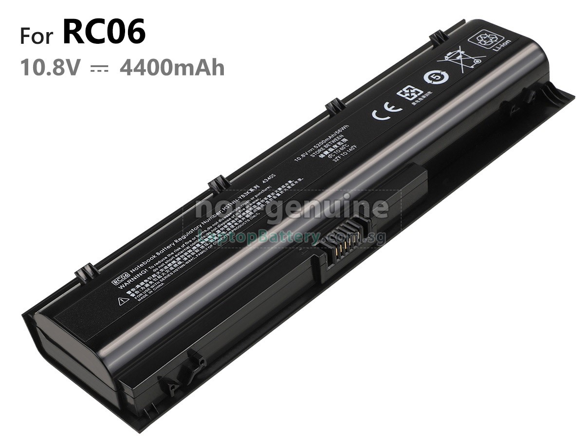 replacement HP RC06XL battery