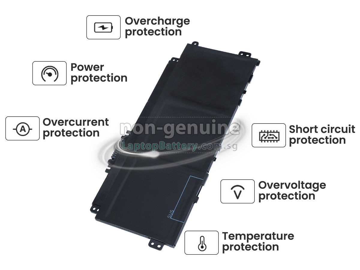 replacement HP PP03XL battery