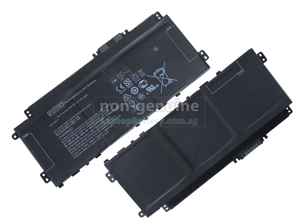 replacement HP Pavilion X360 Convertible 14-DW1017TU battery