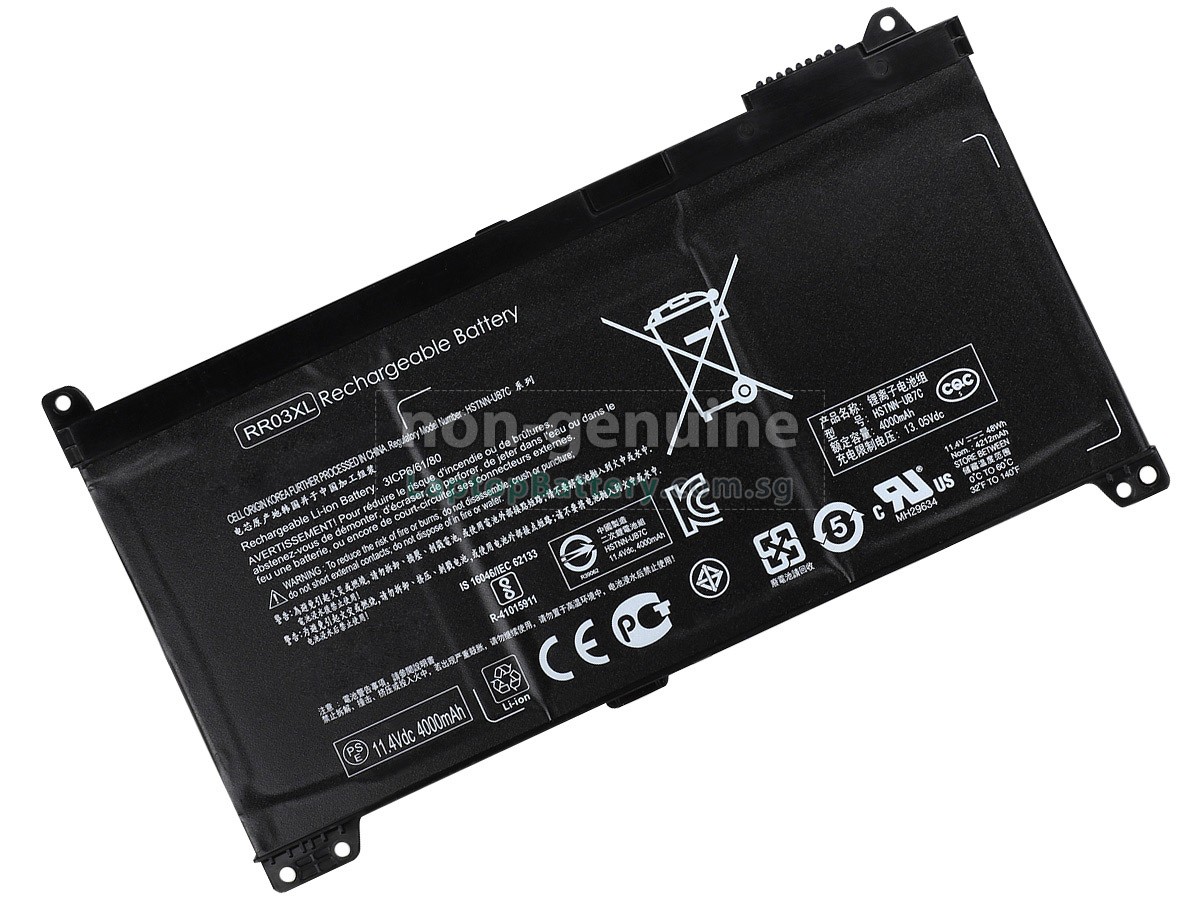 replacement HP HSTNN-Q02C battery