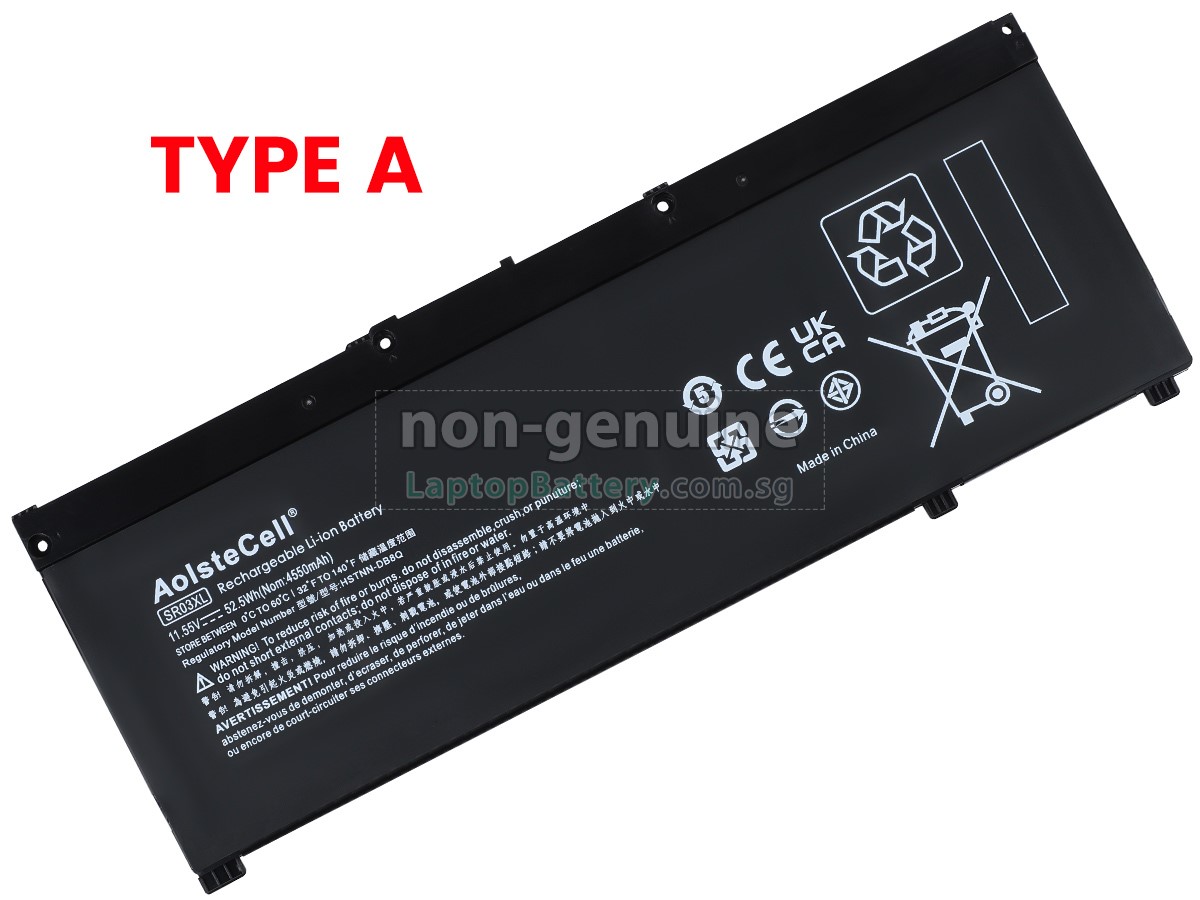 replacement HP Pavilion Gaming 17-CD0050UR battery