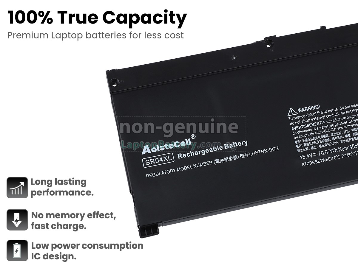 replacement HP Omen 17-CB1048TX battery
