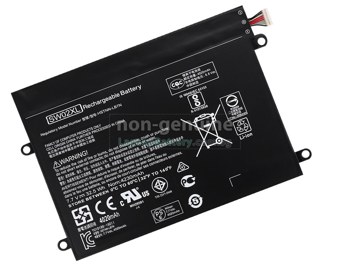 replacement HP X2 210 G2 battery