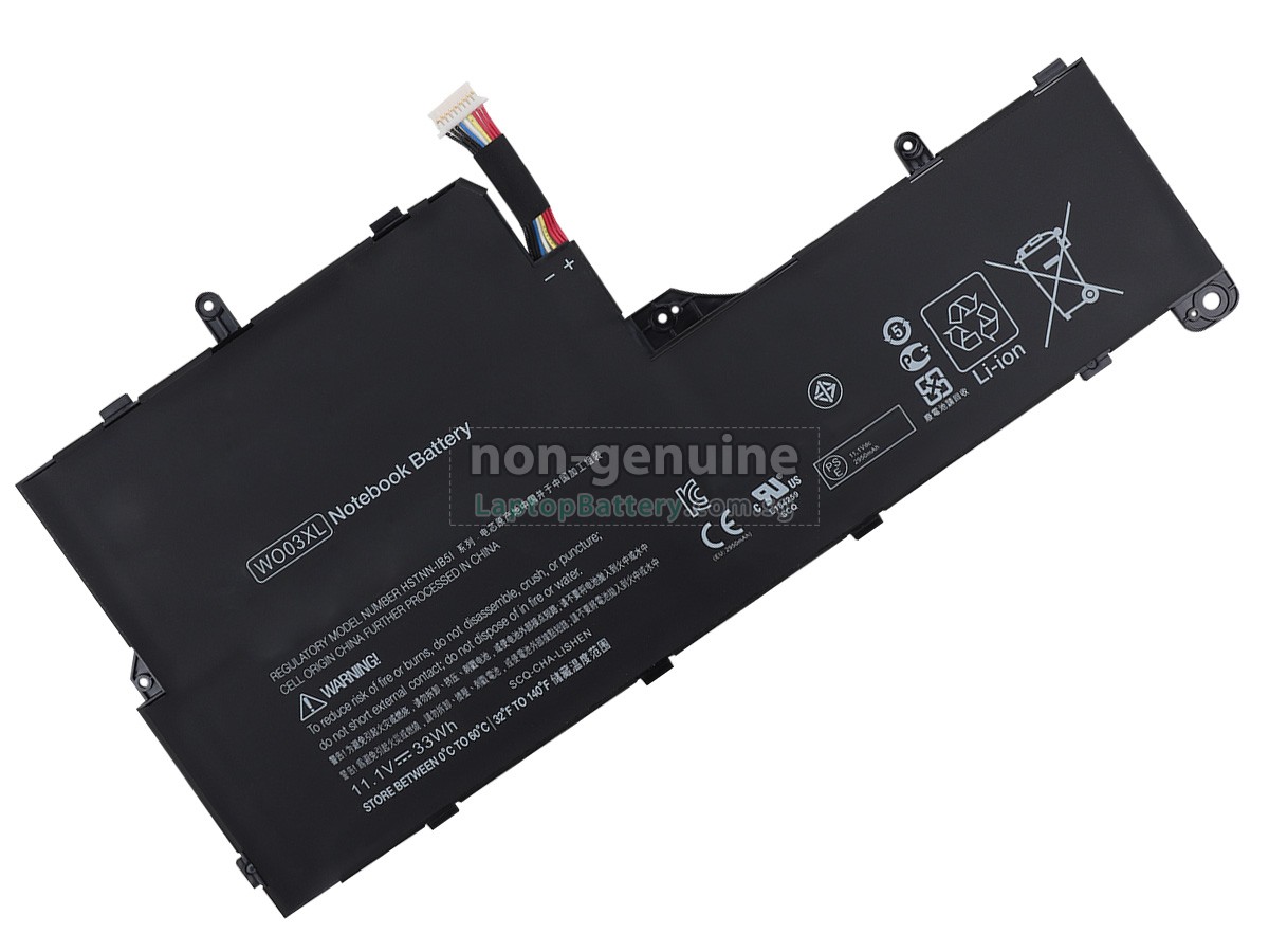 replacement HP Split 13-M110DX X2 KEYBOARD BASE battery