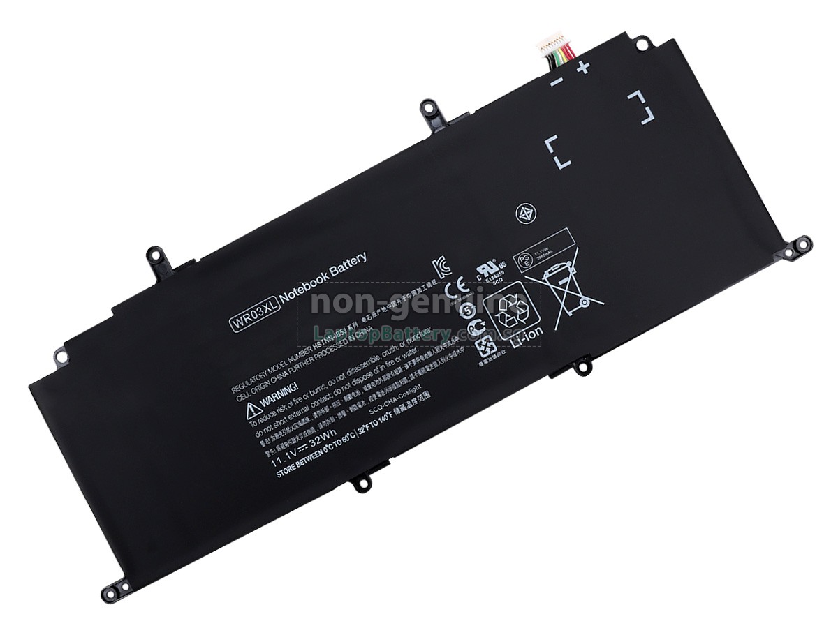 replacement HP Split 13-M110SA X2 KEYBOARD BASE battery