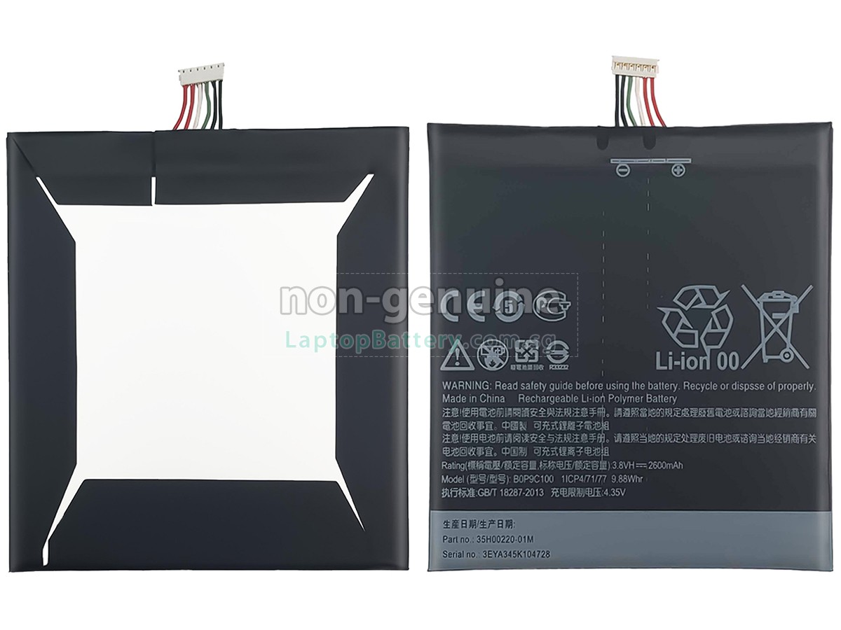 replacement HTC BOP9C100 battery