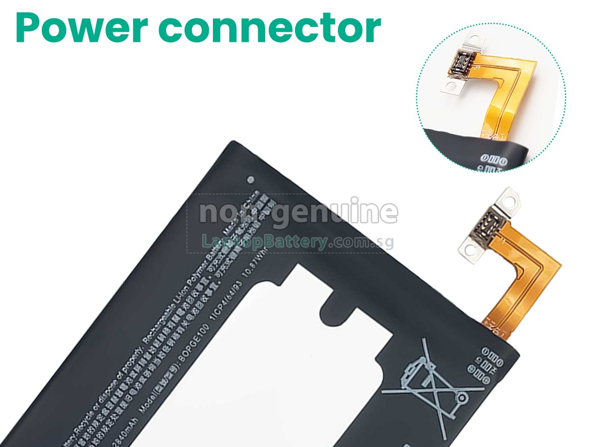 replacement HTC BOPGE100 battery